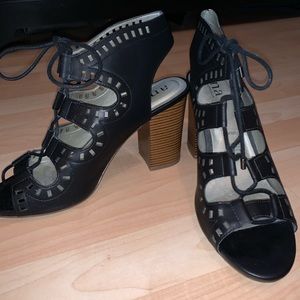 Chunky heeled sandals